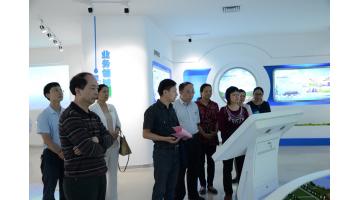 广西pg电子游戏钻研生结合造就基地示范建设项目互查组莅临公司调研